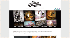Desktop Screenshot of olive2d.fr